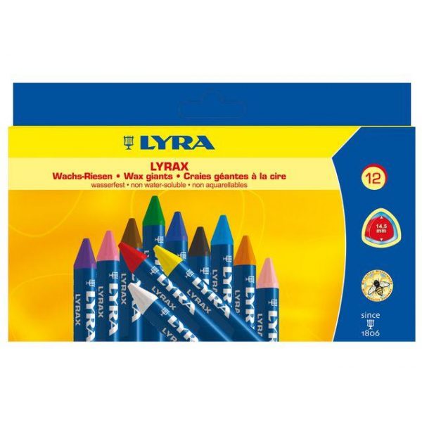 Bivaxkrita Lyrax, 12 färger