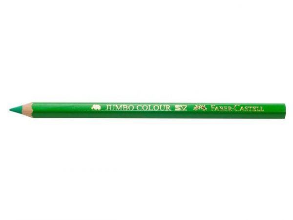 Färgpenna Faber-Castell Jumbo Ljusgrön, 12/fp