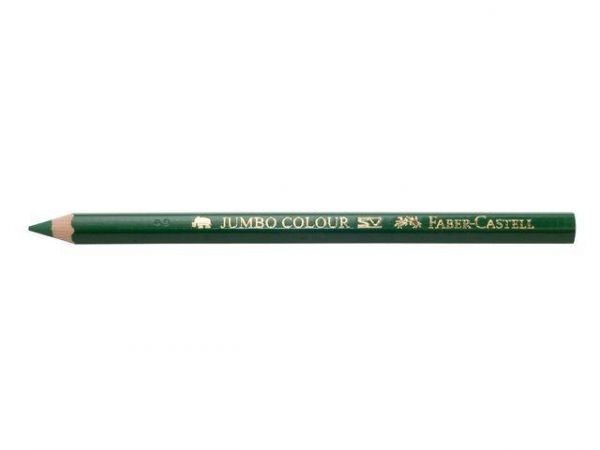 Färgpenna Faber-Castell Jumbo Mörkgrön, 12/fp