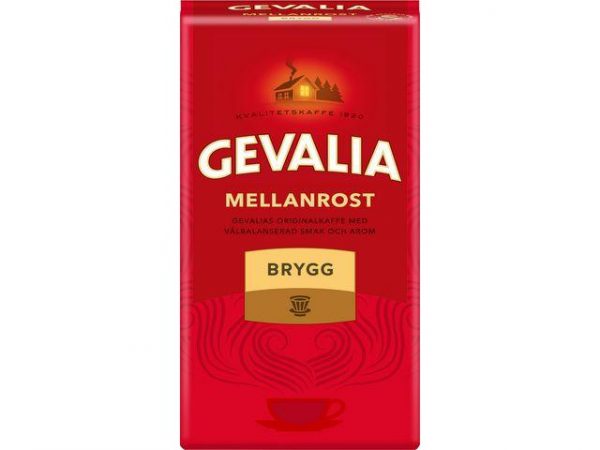 Kaffe GEVALIA Brygg Mellanrost, 450g