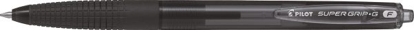Kulpenna PILOT Super Grip F 0,7 svart 12st