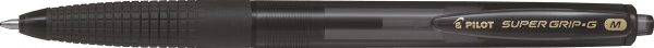 Kulpenna PILOT Super Grip M 1,0 svart 12st