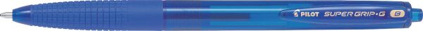 Kulpenna Super Grip x-bred blå 12st