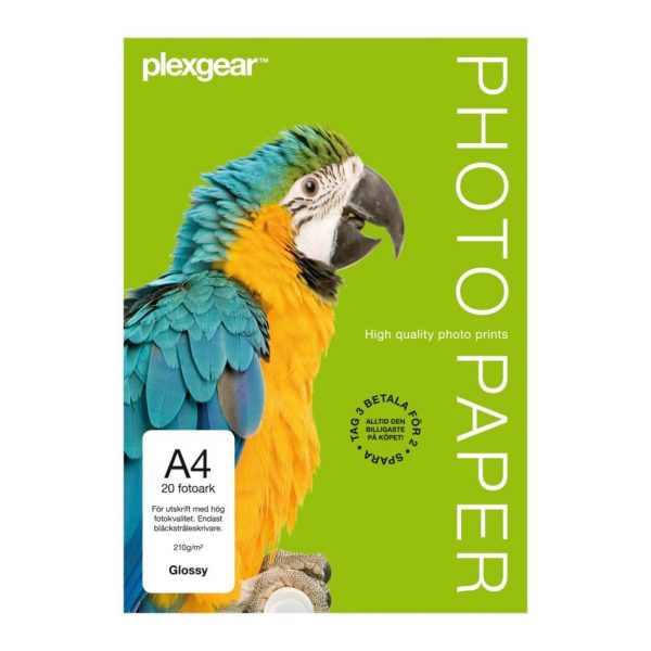 Luxorparts Glossy Fotopapper A4 20-pack