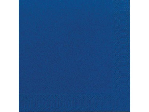 Servett Mörkblå, 3-lager, 40x40cm, 125/fp