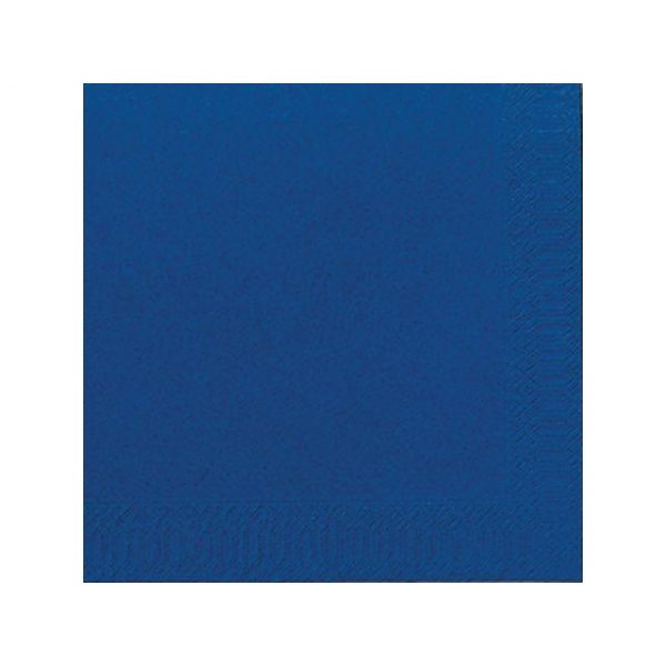 Servett Mörkblå, 3-lager, 40x40cm, 125/fp