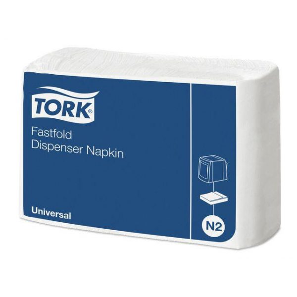 Servett TORK Universal dispenser N2, 1-lag, 30x25cm, 300/FP
