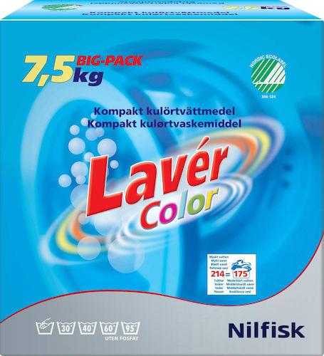 Tvättmedel Lavér Color, 7,5kg