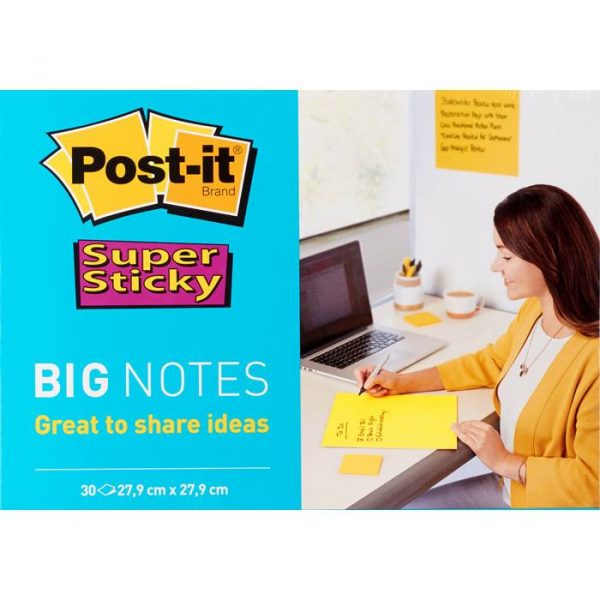 Post-it Big Notes 27,9x27,9cm