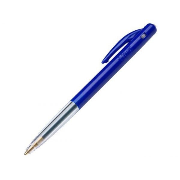 Bläckkulpenna BIC Clic M10 Medium Blå, 1.0mm, dokumentäkta, 50st 50st