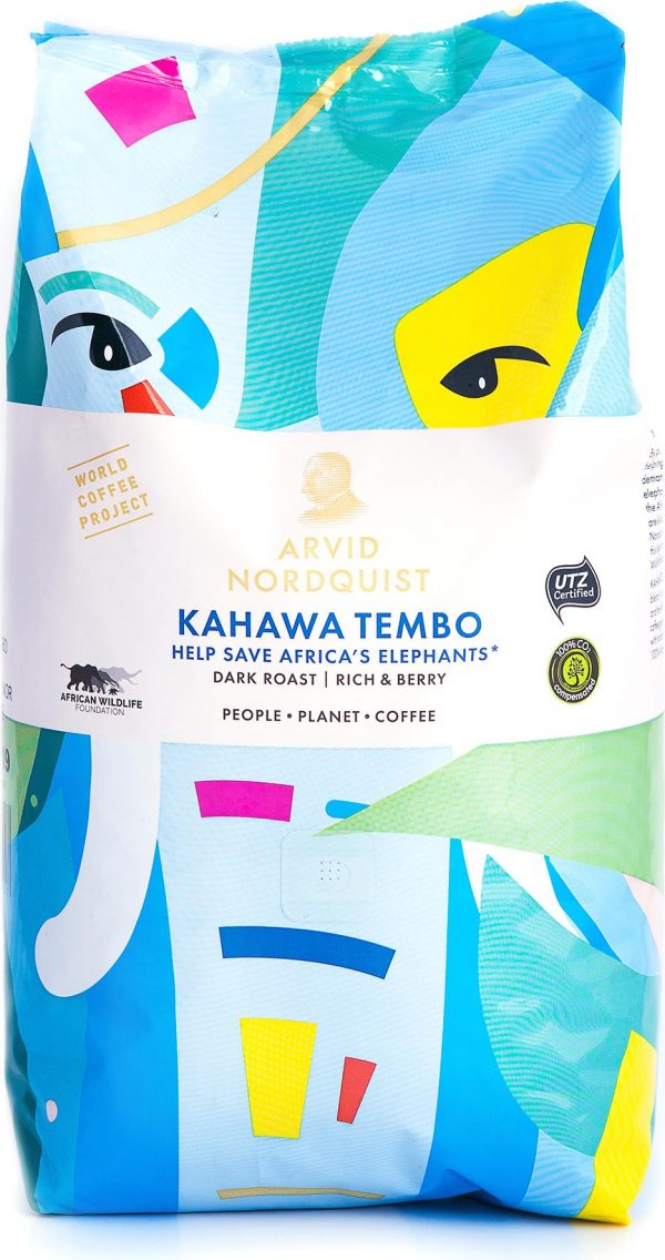Kaffe Kahawa Tembo mörk 750g 6frp