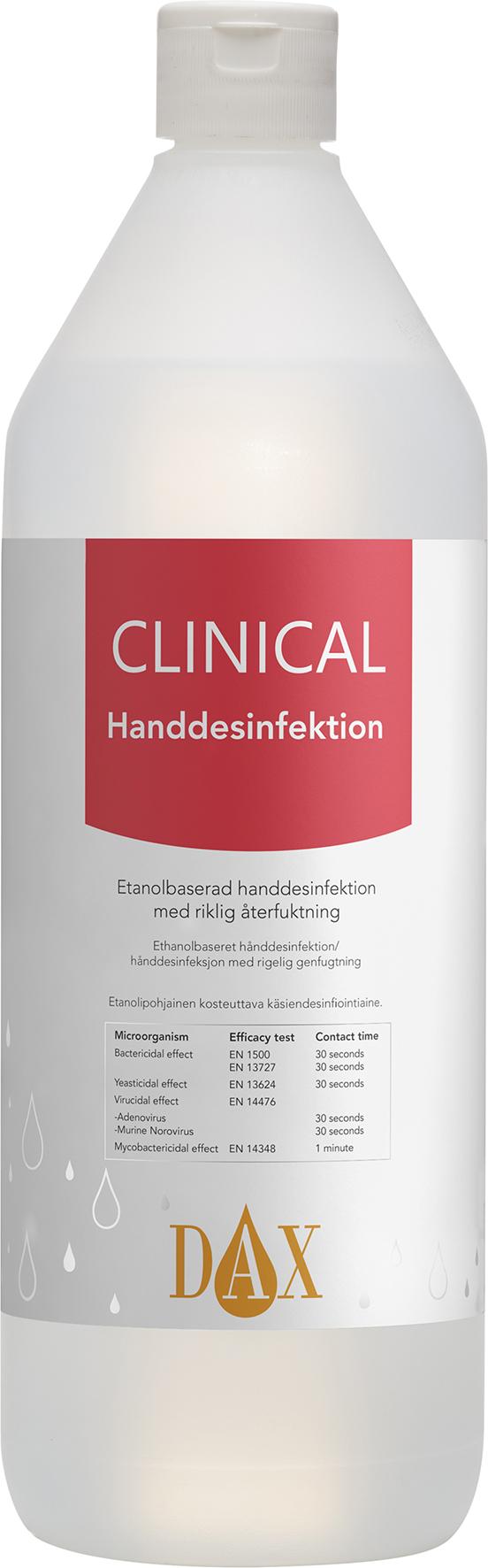 Handdesinfektion DAX Clinical 75% 1 L