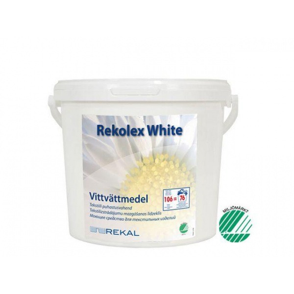 Tvättmedel REKAL Rekolex White 4kg