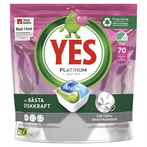 YES Platinum Pink, 70 st/fp