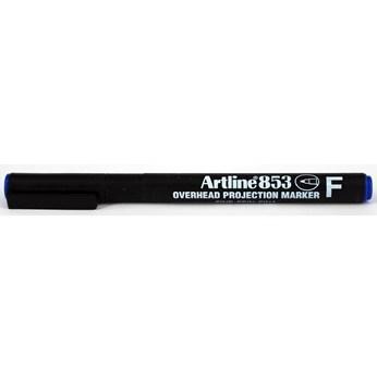 Märkpenna Artline 853 OH F Perm blå 12st