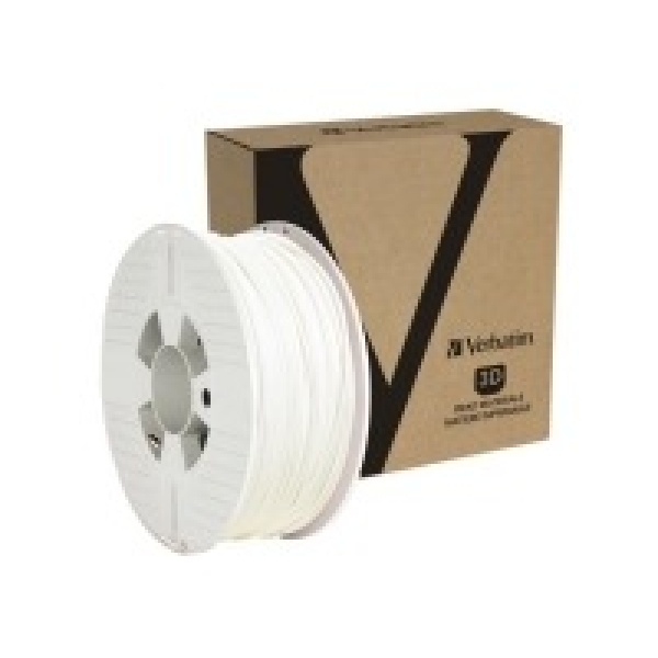 Verbatim - Vit, RAL 9003 - 1 kg - 126 m - PLA-filament (3D)