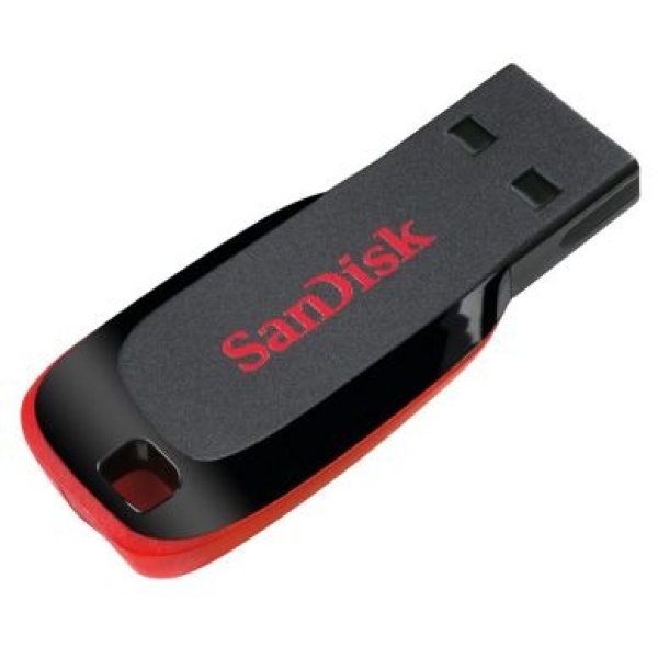 SanDisk USB-minne 2.0 Blade 64GB Svart