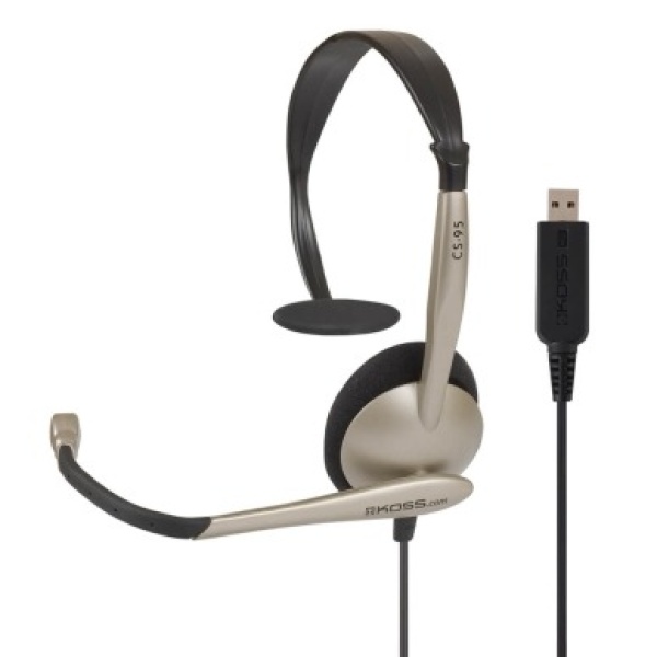 Headset CS95 Mono On-Ear Mic USB Champagne