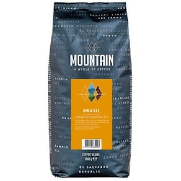 Kaffebönor BKI Mountain Brasil, mellanrost, 1000g