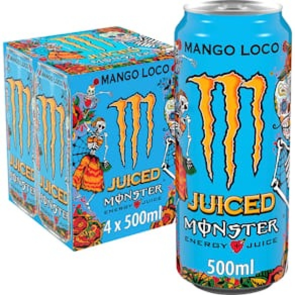 Monster Juiced Mango 50cl ink p 4st