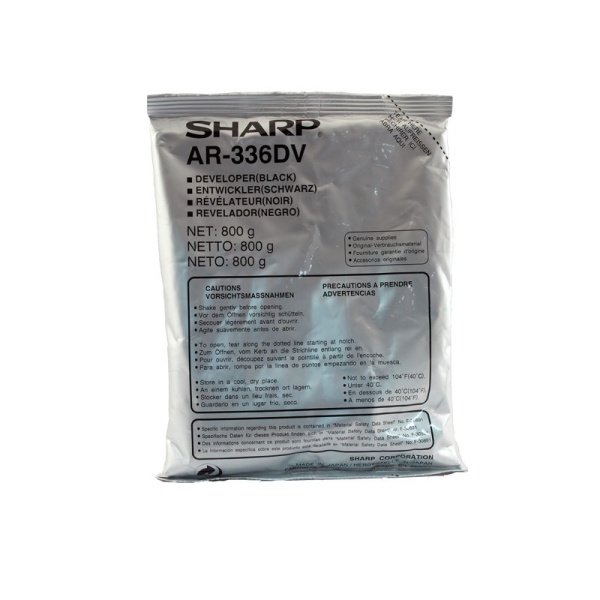SHARP Svart Developer Cartridge, art. AR336DV