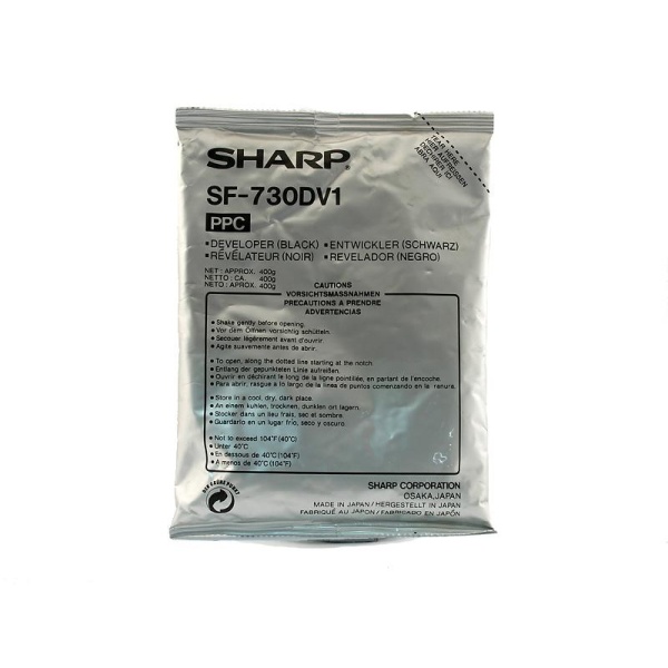 SHARP Svart Developer Cartridge, art. SF730DV1