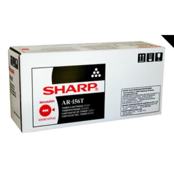 SHARP svart toner 25.000 sidor, art. AR156T