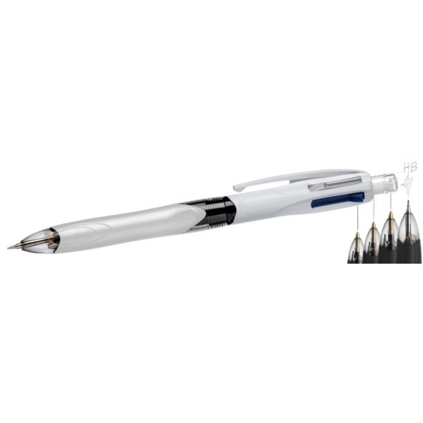 Kulspetspenna Bic 4-färg, 3 bläck+ blyerts