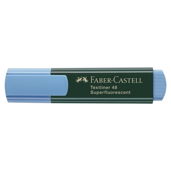 Överstrykningspenna Faber-Castell Textliner 48 Blå