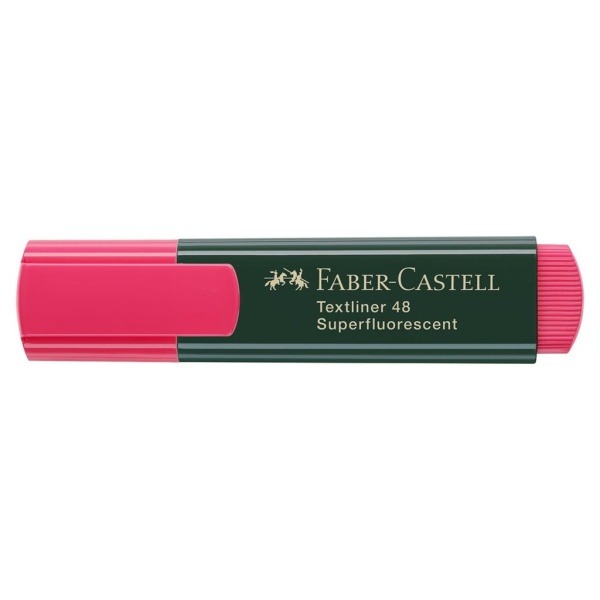 Överstrykningspenna Faber-Castell Textliner 48 Röd