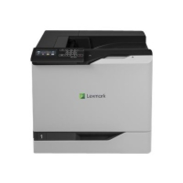 Lexmark CS820de - Skrivare - färg - Duplex - laser - A4/Legal - 1200 x 1200 dpi - upp till 57 sidor/minut (mono)/ upp till 57 sidor/minut (färg) - kapacitet: 650 ark - USB 2.0, Gigabit LAN, USB 2.0-värd