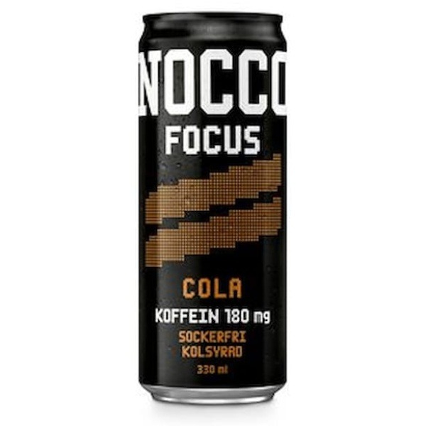 Energidryck NOCCO Focus Cola 330ml 24st