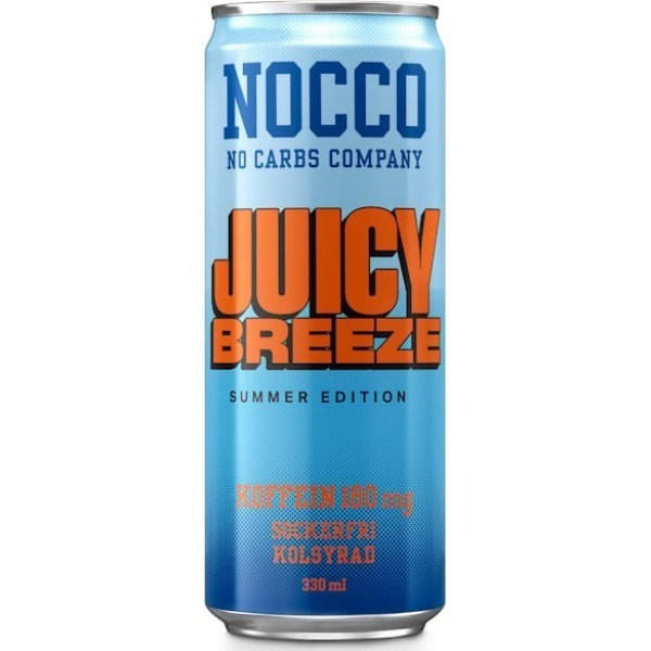 Energidryck NOCCO Juicy Breeze 330ml 24st