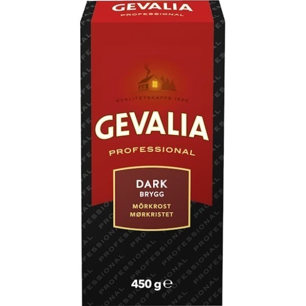 Kaffe Gevalia Dark 450g 12st