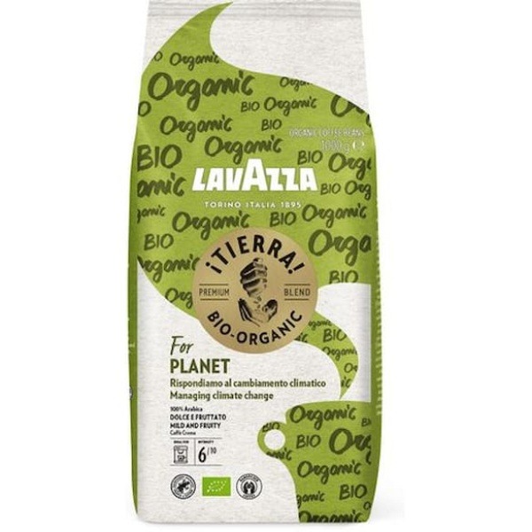 Kaffebönor LAVAZZA Tierra Bio Organic 1kg