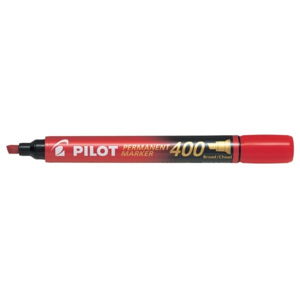 Märkpenna Pilot 400 Skuren 2-5mm Röd