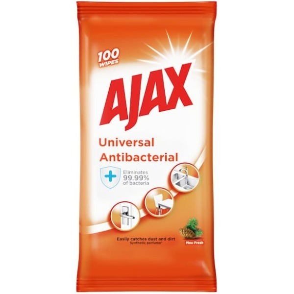 Ajax Wipes Universal 100/fp