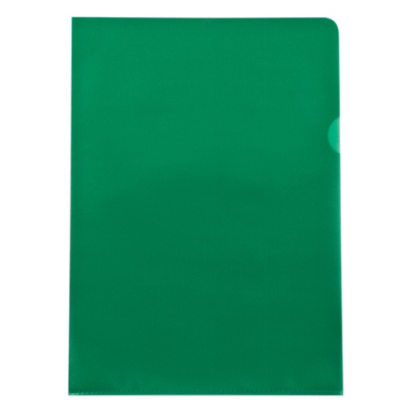 Aktmapp A4 PP 0,12 Grön, 100 st/fp