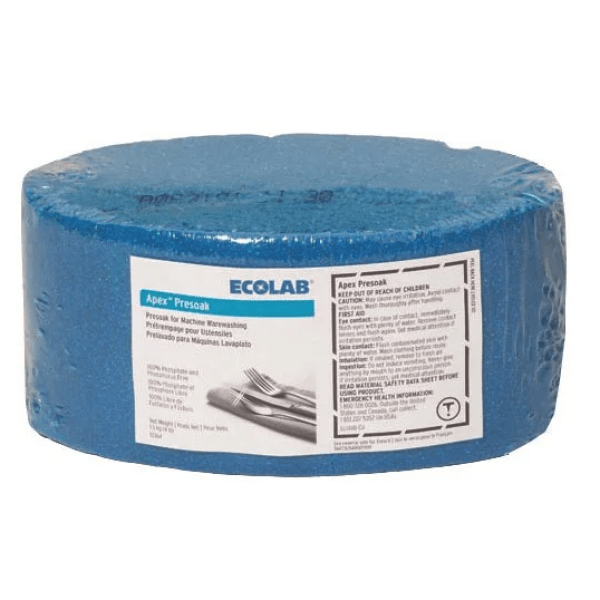 Blötläggningsmedel Ecolab Apex Presoak blå 1,8kg, 3 st/fp