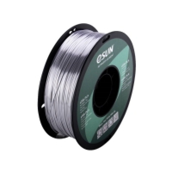 ESUN ePLA-Silk Silver Filament PLA-plast 1.75 mm 1 kg Sølv (metallic) 1 kg