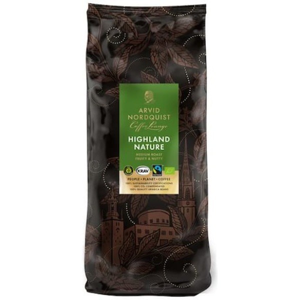 Kaffe ARVID.N Highland Nature bönor 1kg