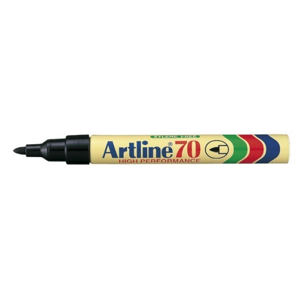 Märkpenna Artline 70 svart fin