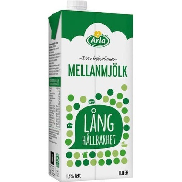 Mjölk ARLA lång hållbarhet 1L 10st