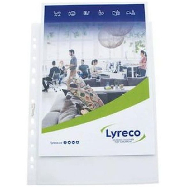 Plastficka LYRECO A4+ premium 0,12 25/fp