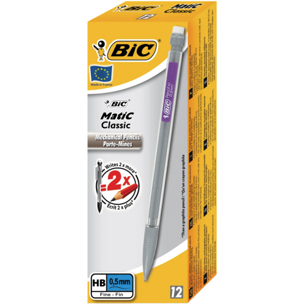 Stiftpenna Bic Matic 0,5, 12st/fp