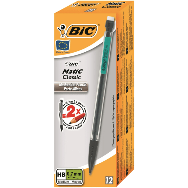 Stiftpenna Bic Matic 0,7, 12 st/fp