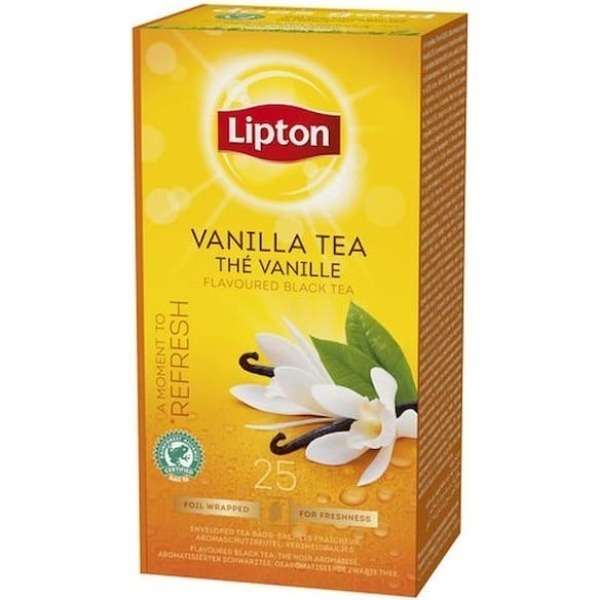 Te LIPTON Påse vanilj 25/fp
