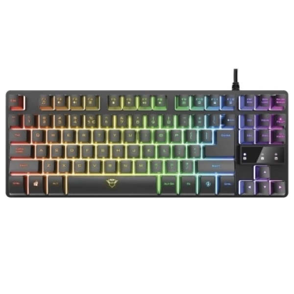 Trust GXT 833 Thado TKL RGB Gaming Tangentbord, Nordic