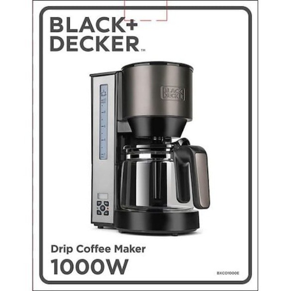 Kaffebryggare BLACK+DECKER Timer 1000W