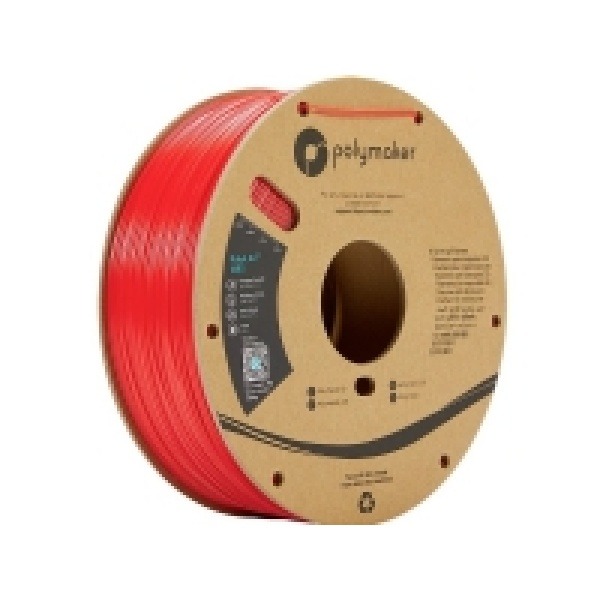 Polymaker PE01004 PolyLite Filament ABS-plast lugtsvag 1.75 mm 1000 g Rød 1 stk